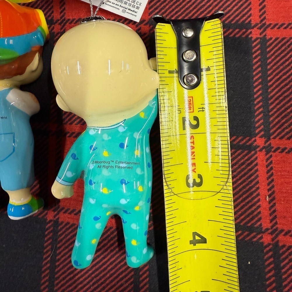 3 Cocomelon Shatterproof Christmas Ornaments JJ, Yoyo and Tomtom BRAND NEW - Picture 8 of 8